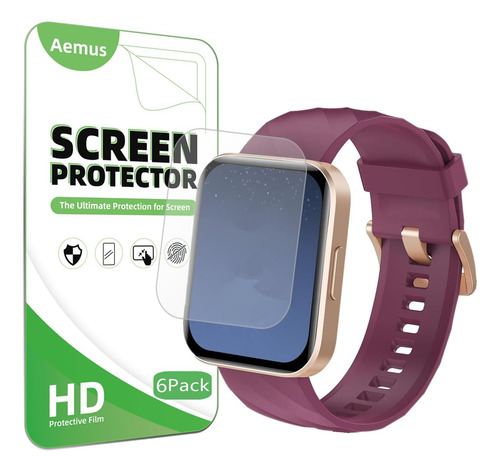 Protector De Pantalla Dakofied D1 Smart Watch Tpu Transparen