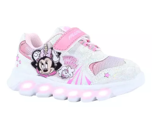 Zapatillas Minnie Mouse Luz Led Niña Footy Pop Disney®
