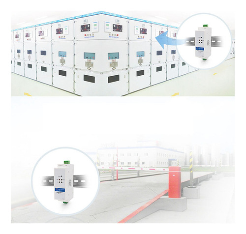 Servidor Rs485 Serial Usr-dr302 Din Rail Para Ethernet Tcp I