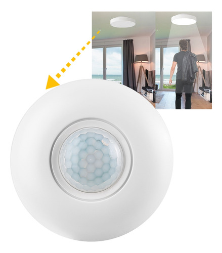 Interruptor De Sensor De Movimiento Pir Infrarrojo