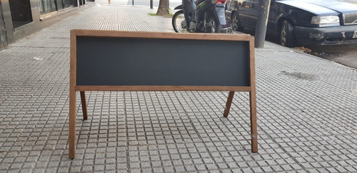 Pizarra De Boedodigital 62x42 Cm Para Colgar O Piso Plateado