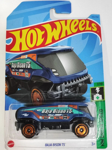 Hot Wheels # 7/10 - Baja Bison Ts - 1/64 - Hkg44