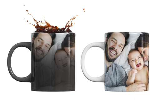 Taza Magica Personalizada Con Tu Foto Regalo 