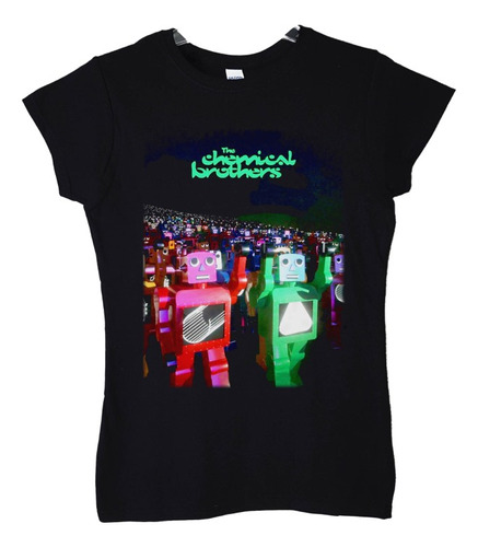 Polera Mujer The Chemical Brothers March Pop Abominatron