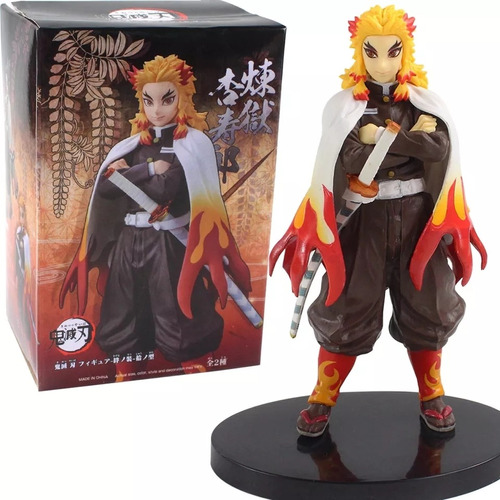 Kimetsu No Yaiba Kyojuro Rengoku Figura En Caja