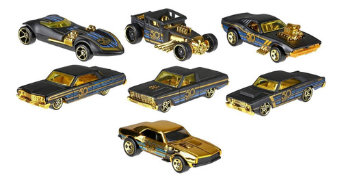 Hot Wheels 50 Anos Set Completo + Camaro Chase Dourado 1:64 