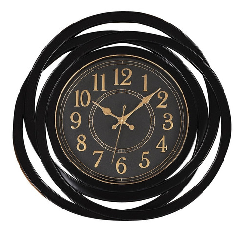 Reloj De Pared Con Marco Circular 50cm