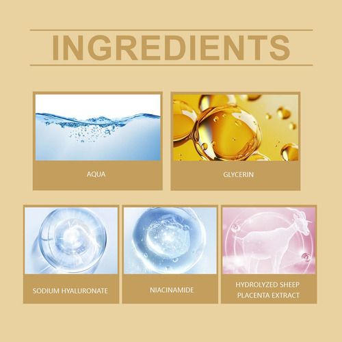 Placenta De Ovelha, Ativa, Reafirmante, Hidratante, Linhas L