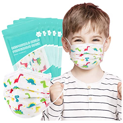 50 Pcs Mascarillas Infantiles Bonitas Niños De 5 12 Aã...