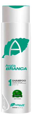 Argila Branca Hidratação Intensa Shampoo Adlux 300ml