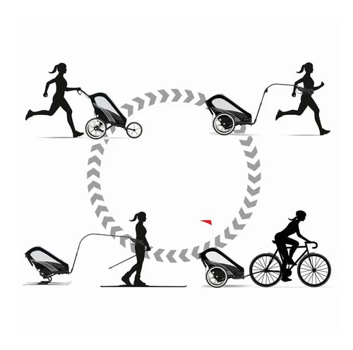 Coche De Paseo Zeno Sport Negro