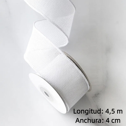 Cinta De Arpillera, Cinta Decorativa Navideña*5pc