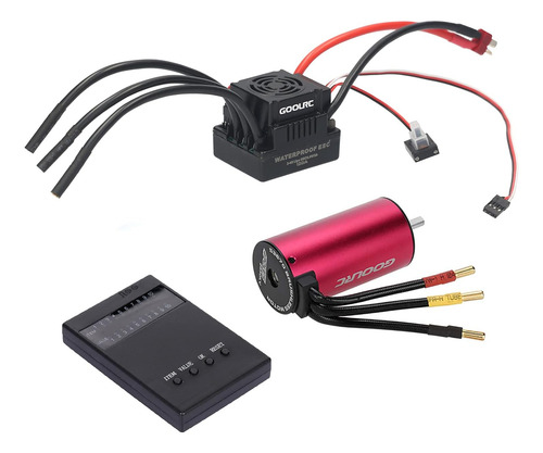 Goolrc S3670 Rc Motor Sin Escobillas Esc Combo, 2850kv Motor