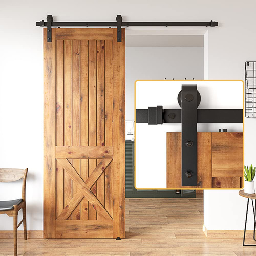 Skysen Kit Herraje Para Puerta Corrediza Granero 6 Pie Pista