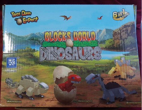 Lego 6 En 1 Dinosaurio  Huevos 