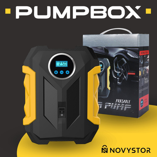 Compresor De Aire Portátil Digital 12v Todo Neumático