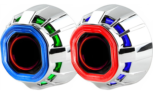 Proyector Transformers Octogonal Cristal Flash 2.5 Hid