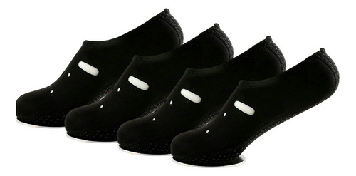 2 Par Aqua Socks, Zapatos Agua Perforados For Niños,