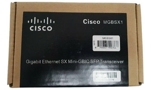 Gbic Cisco Mgbsx1 Gigabit Ethernet Sx Mini-gbic Sfp #