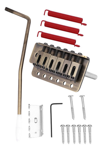 Puente De Guitarra Eléctrica De 6 Cuerdas Tremolo System Par