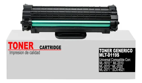 Toner Generico Mlt119s Para Ml-1610/ml-2010/ml-2015/scx-452