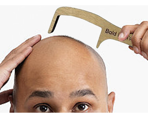 3 Engraçado Homem Careca Pente Engraçado Escova De Cabelo