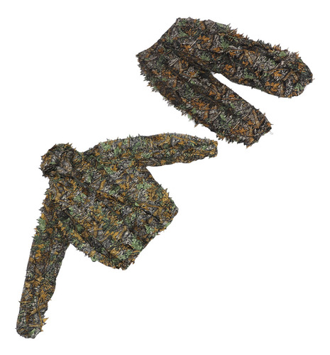 Traje De Camuflaje Con Forma De Hoja De Arce En 3d Para Caza