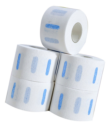 Cuello Tiras, 5 Rollos De Papel De Peluquero Elástico Pro
