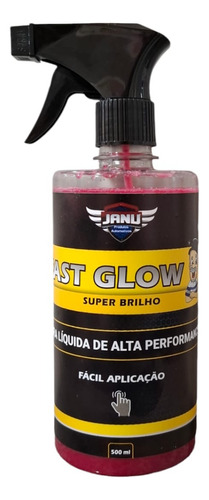 Cera Liquida Automotiva De Alta Performance Fast Glow 500ml