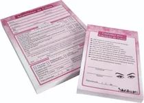 Comprar Ficha Anamnese + Cuidados Extensão De Cilios Bl Com 100 Fls