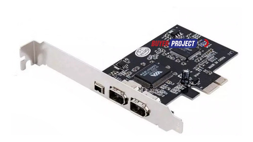 Tarjeta Pci Express X1 De 2+1 Puertos Firewire 1394 6/4 Pin