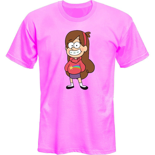 Remeras Gravity Falls Mabel Rosa Toon *mr Korneforos*