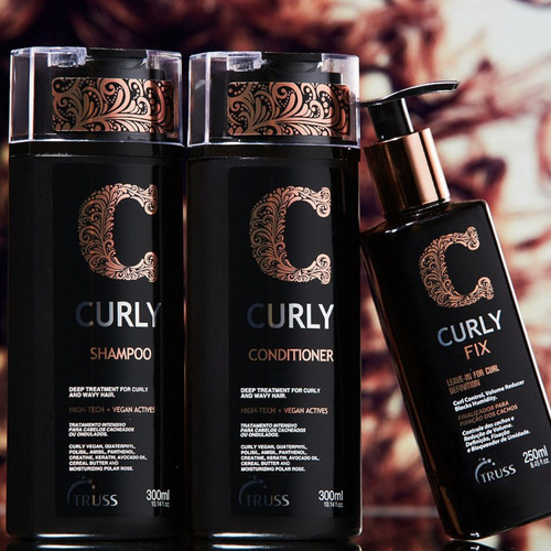 Truss Curly Shampoo + Condicionador Cabelos Cacheados 300ml