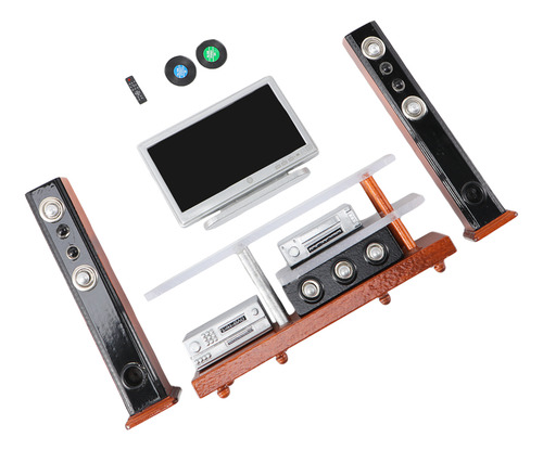 1 Juego De Accesorios Para Muebles Minia Modelo Mini House 1