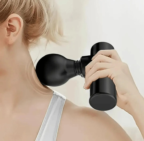 Mini Masajeador Martillo Recargable Con Usb Fascial Gun
