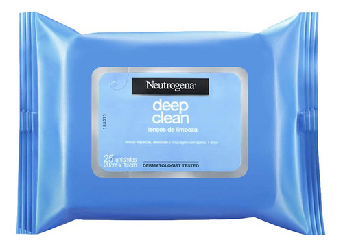 Demaquilante Neutrogena Deep Clean 25 Unidades