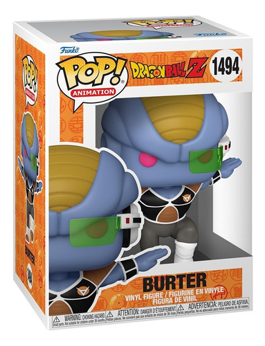 Funko Pop! Dragon Ball Z Fuerzas Ginyu - Burter #1494
