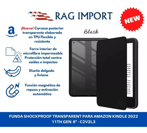E-reader All-new Kindle 2022 16GB Negro + Funda Diseño