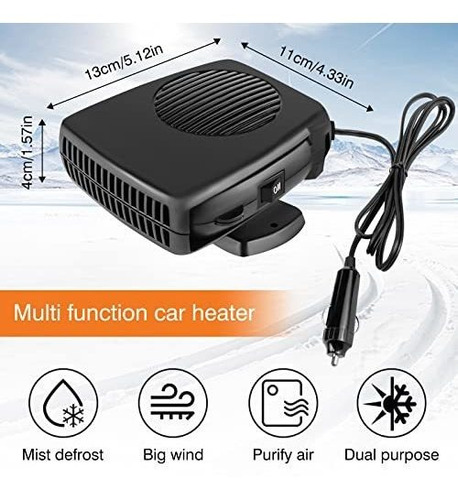 Universal Winter Portable Windshield Defroster Defogger