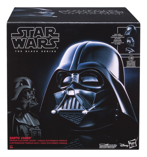 Figura Hasbro Star Wars Darth Vader Casco Electrónico