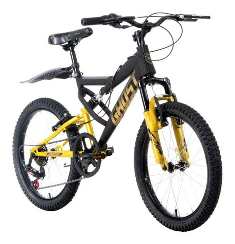 Bicicleta Ghost Nautilus Rodada 20 Negro De Montaña
