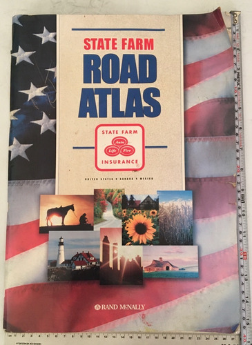 Libro Atlas De Los Estados Unidos Usa State Farm