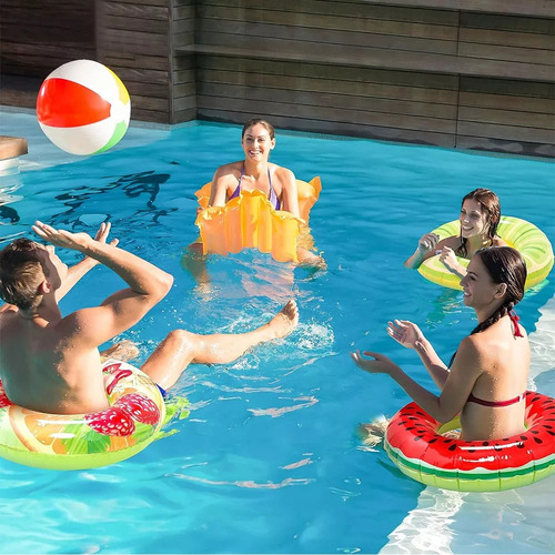 . 3pzs Salvavidas Inflables Para Alberca Para Playa Niños
