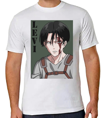 Remera Attack On Titan Levi Ackerman 04 Ideas Mvd