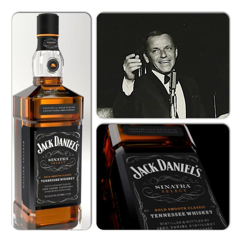 Jack Daniels Sinatra Litro Original Con Estuche Bostonmartin