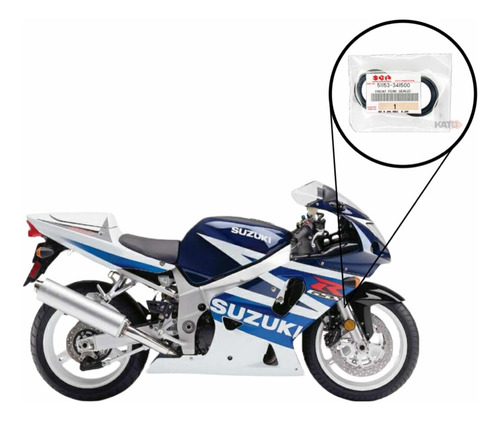 Retenes De Suspensión Suzuki Gsxr 600 Srad Del 97-2003