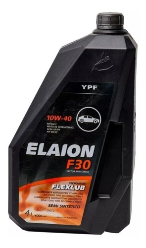 Elaion F30 10w40 Pack 6 Unidades Mayorista Envío Gratis !!