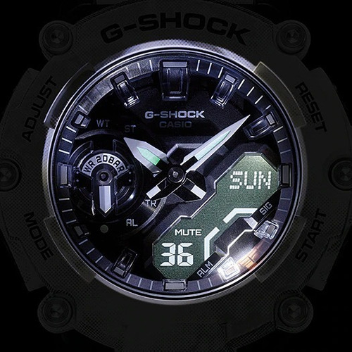 Imagen 8 de 9 de Reloj Casio G-shock Youth Ga-2200gc-7acr