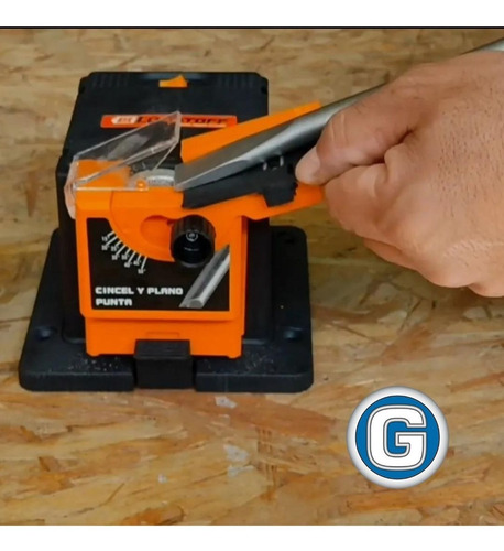 Imagen 5 de 10 de Afilador Eléctrico Lüsqtoff 65w Multiuso Mechas Cuchillos
