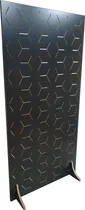 Comprar Biombo Separador De Ambiente Color Negro 0.8x1.8 Metros